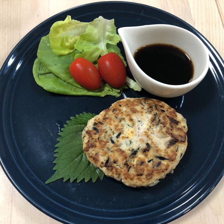 ひじき入り和風お豆腐ハンバーグ